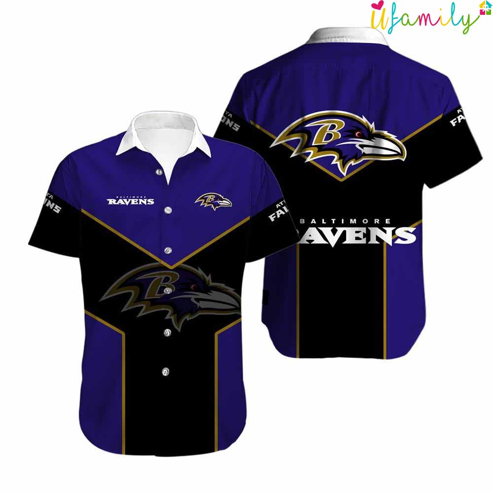 Limited Edition Baltimore Ravens Hawaiian Shirt