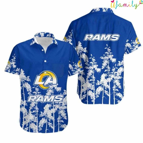 Los Angeles Rams Secret Forest Hawaiian Shirt
