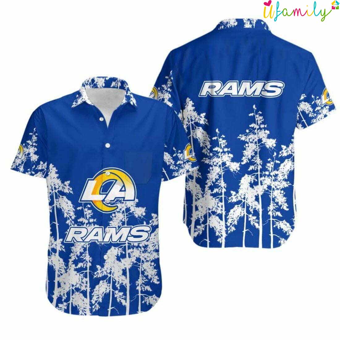 Los Angeles Rams Secret Forest Hawaiian Shirt