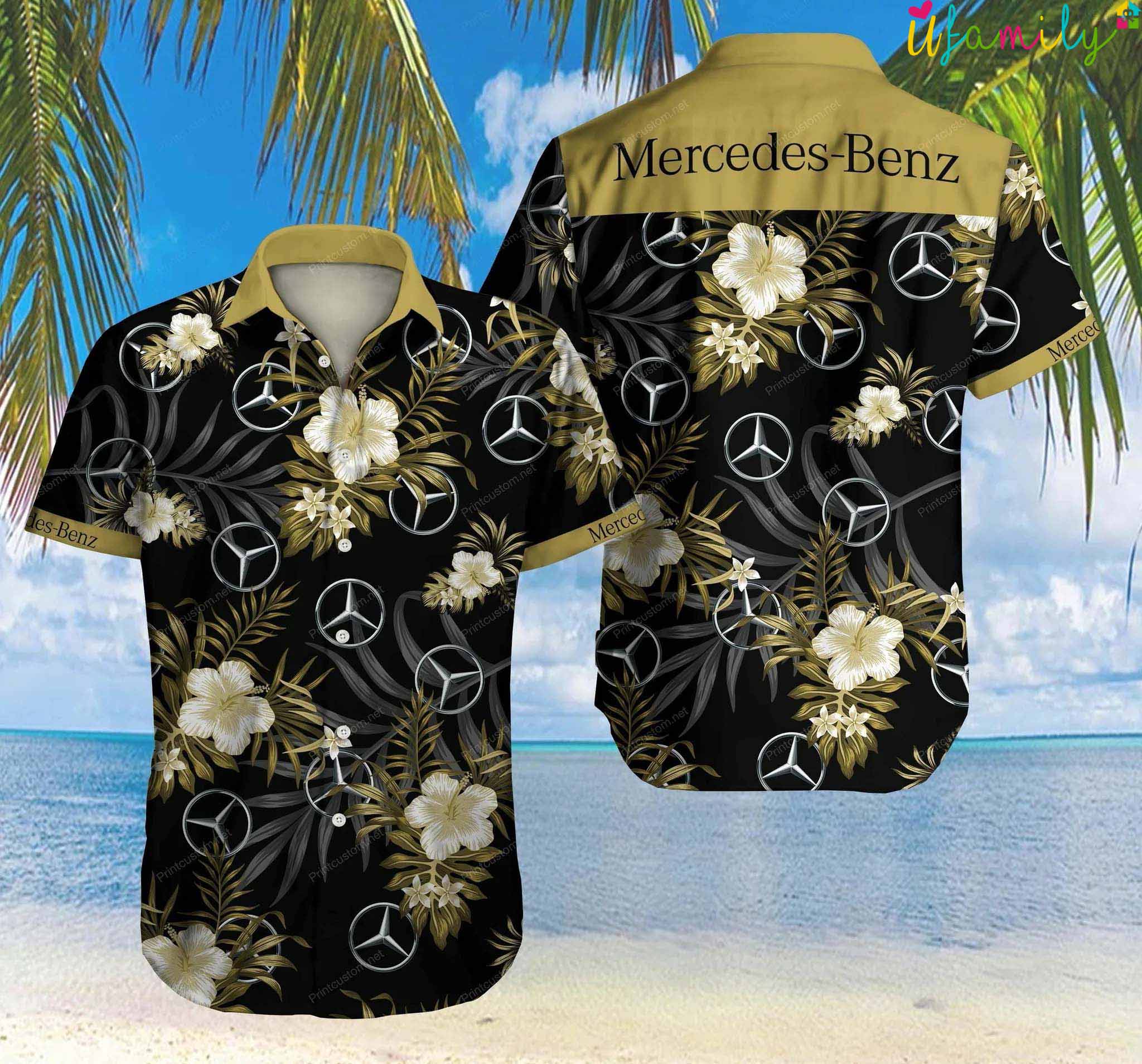 Mercedes Hawaiian Shirt