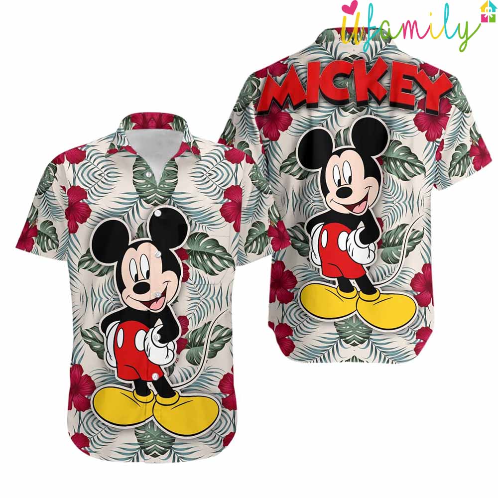 Mickey Custom Tropical Hawaiian Shirt