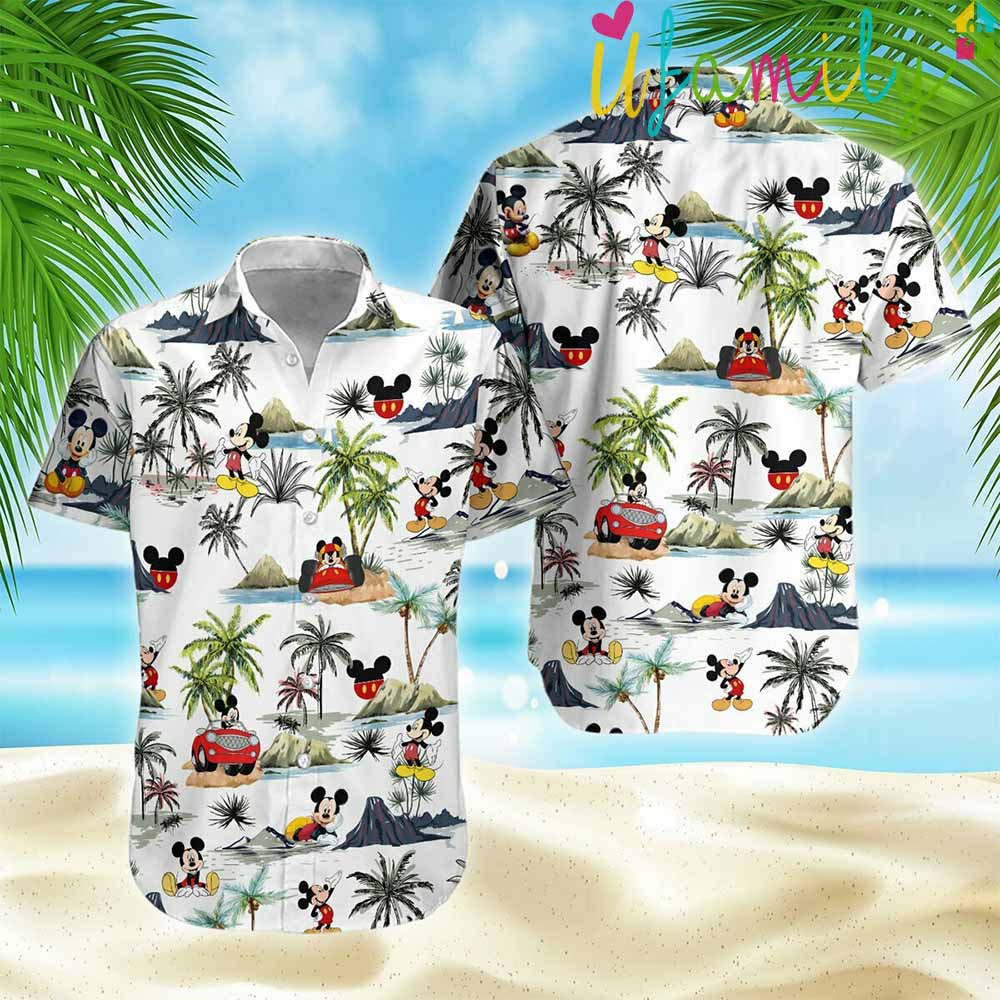 Mickey Mouse Island Hawaiian Shirt