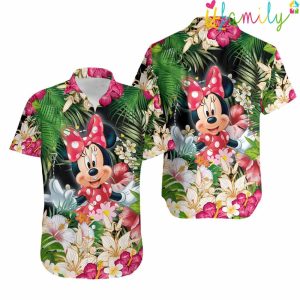 Mickey Tropical Hawaiian Shirt