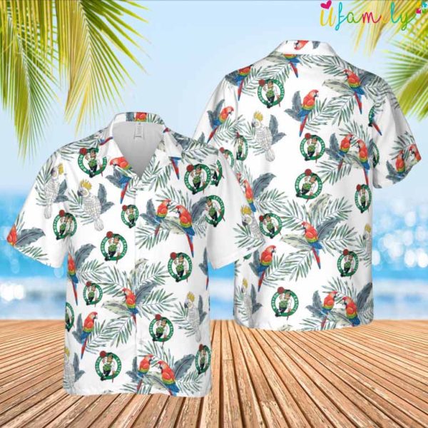 NBA Boston Celtics Parrot Hawaiian Shirt