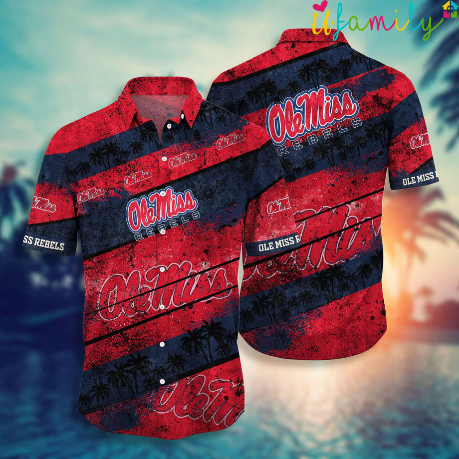 NCAA Ole Miss Rebels Hawaiian Shirt