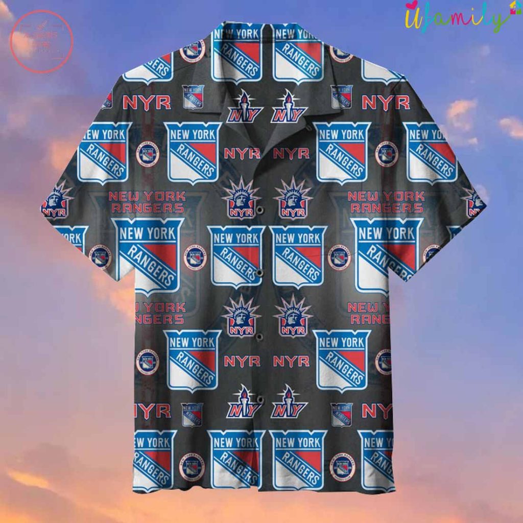 Ny Rangers Hawaiian Shirt