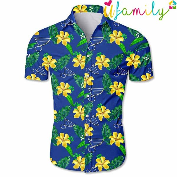 St Louis Blues Hawaiian Shirt