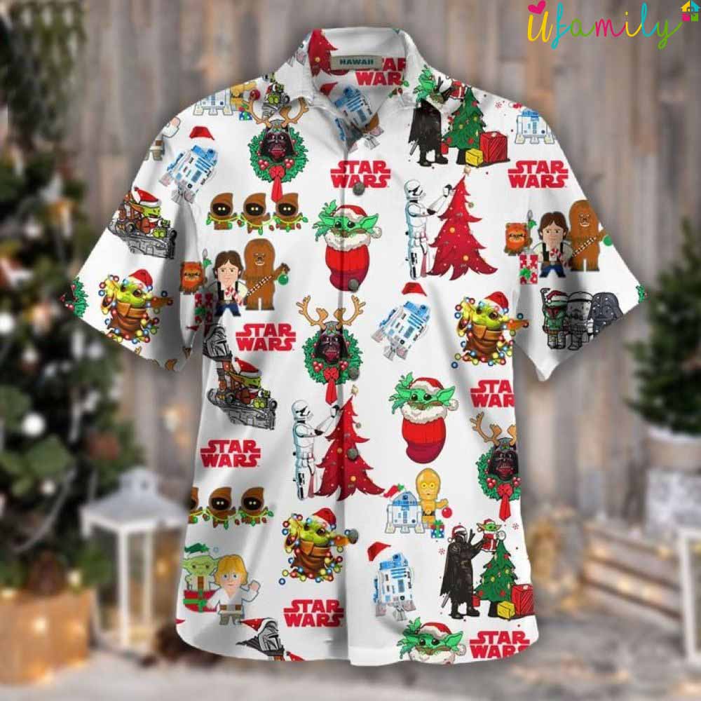 Star Wars Christmas Hawaiian Shirt