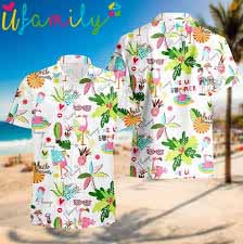 Summer Flamingo Hawaiian Shirt