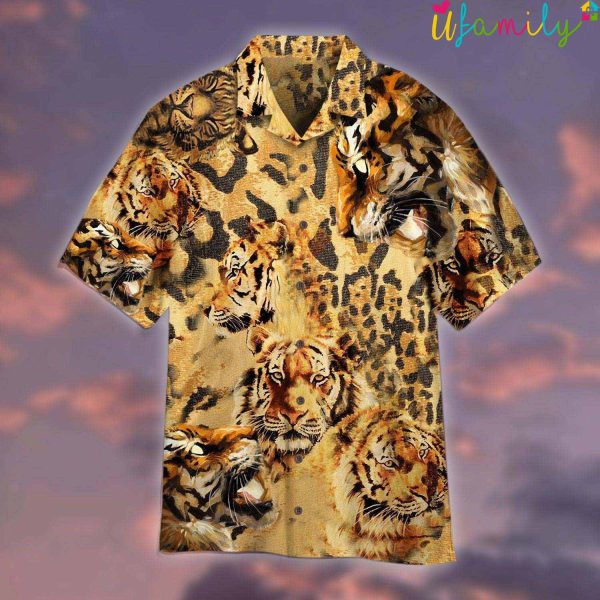 Vintage Tiger Hawaiian Shirt