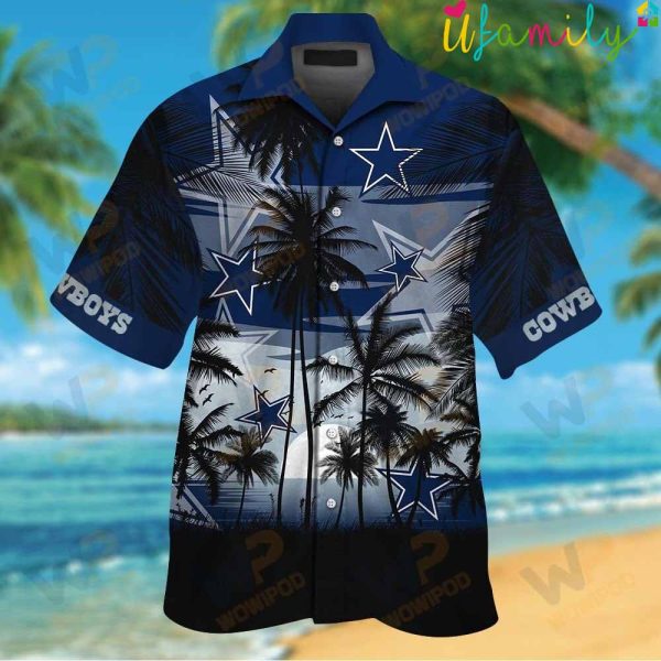 Tropical Dallas Cowboys Hawaiian Shirt