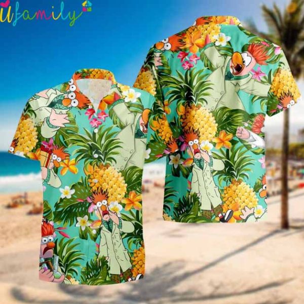 Tropical Fruit And Nut Hawaiian Shirt