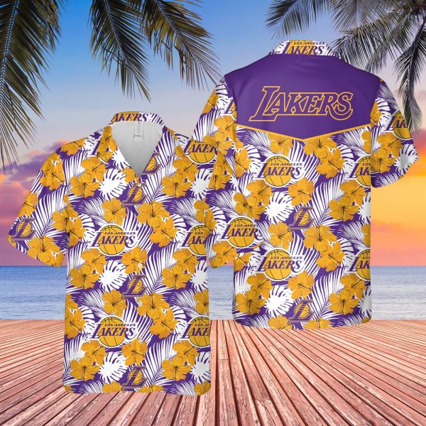 Tropical Lakers Hawaiian Shirt