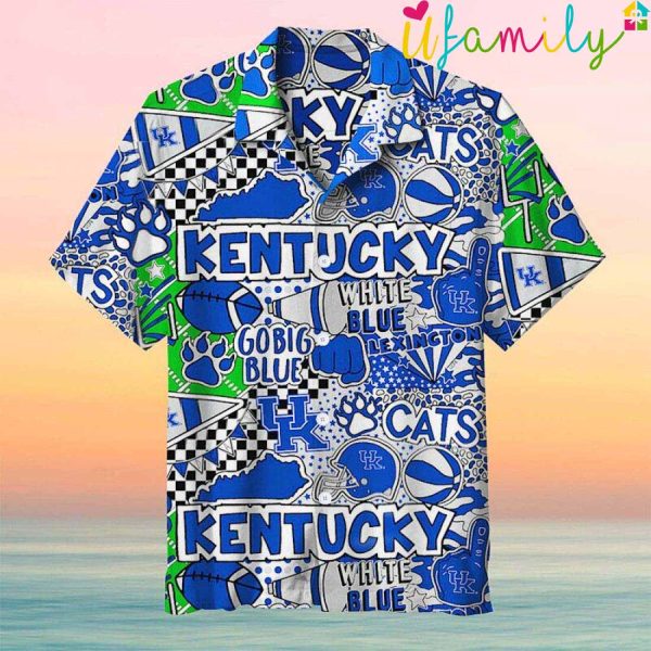 University Of Kentucky Hawaiian Shirt