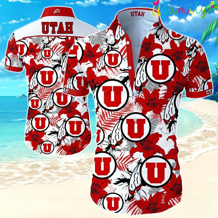 Utah Utes Hawaiian Shirt