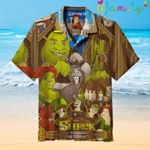 Welcome To Shrek Hawaiian Shirt