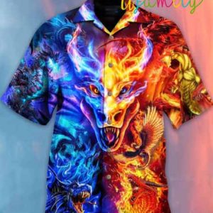 Dragons Love Tacos 2 Hawaiian Shirt