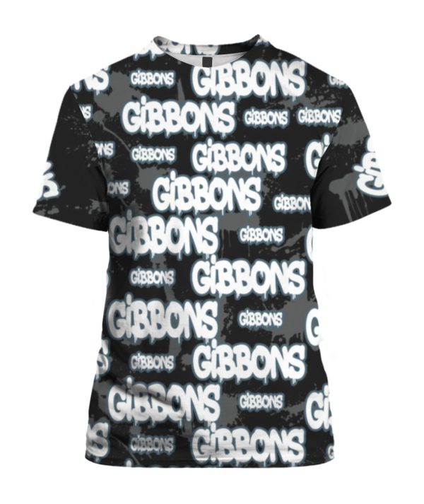 Custom Name Gibbons 3D Shirt
