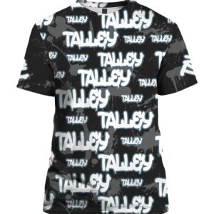 Custom Name Talley Grey T shirt 1