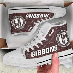 Gibbons High Top Canvas Shoes 4