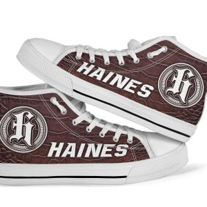 Haines High Top Canvas Shoes 2