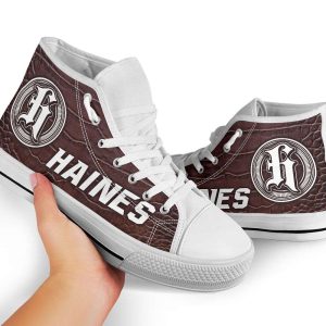 Haines High Top Canvas Shoes 3