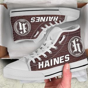 Haines High Top Canvas Shoes 4