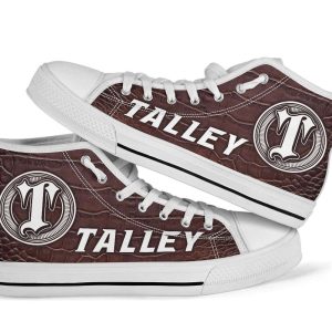 Talley High Top Canvas Shoes 2
