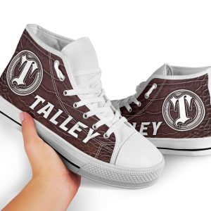 Talley High Top Canvas Shoes 3