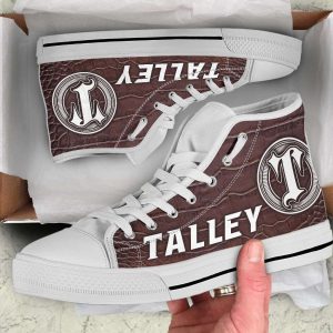Talley High Top Canvas Shoes 4