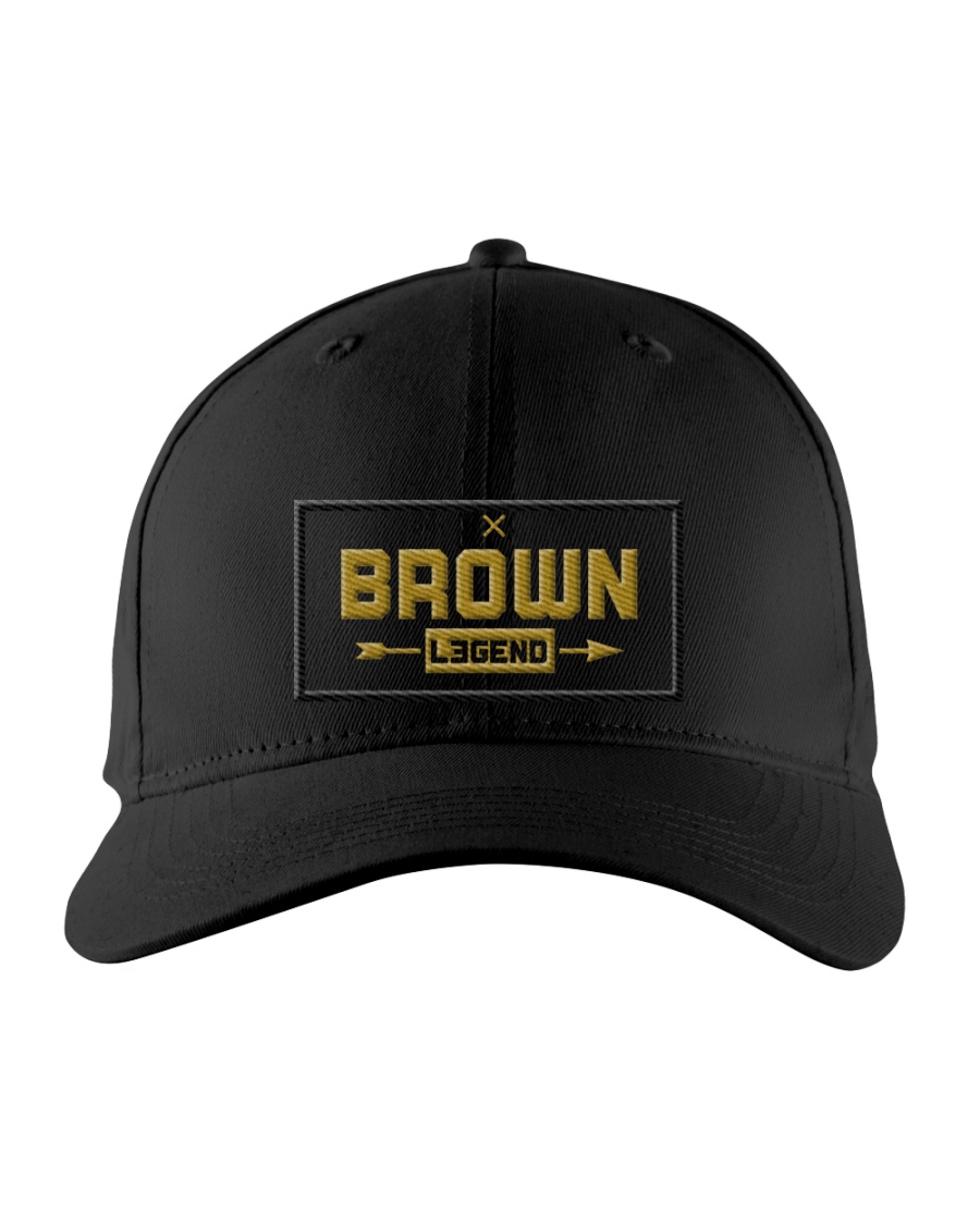 Brown Legend Embroidered Hat