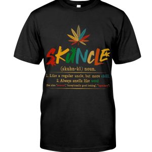 Skuncle Like A Regular Uncle But More Chill Classic Shirt 1
