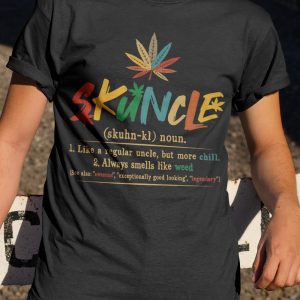 Skuncle Like A Regular Uncle But More Chill Classic Shirt 3