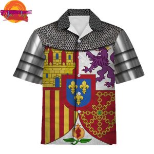 Coat Of Arms Of Spain Hawaiian Shirt