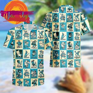 1956 Baseball Team Mascots Lovers Aloha Hawaiian Shirts For Men