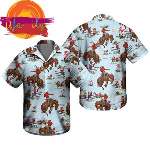 American Cowboy Hawaii Mens Hawaiian Shirts