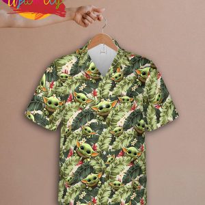Baby Yoda Star Wars Unisex Mens Hawaiian Shirts 2