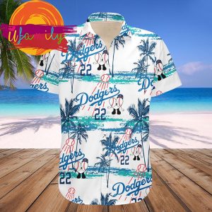 Bad Bunny Dodgers Un Verano Sin Ti Mens Hawaiian Shirts 1
