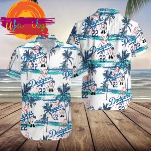 Bad Bunny Dodgers Un Verano Sin Ti Mens Hawaiian Shirts 2