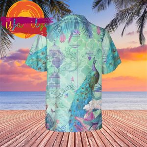 Blue Peacock Summer Vacation Trending Hawaii Shirts 3