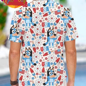 Bluey 4Th Of July Independence Day Hawaii Shirts
