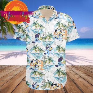 Bluey Hawaiian Dad Life Family Hawaii Shirts