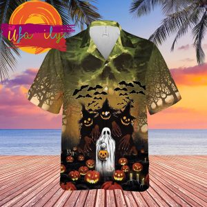 Boo Pumpkin Ghost Just Want To Have Fun Hawaii Shirts