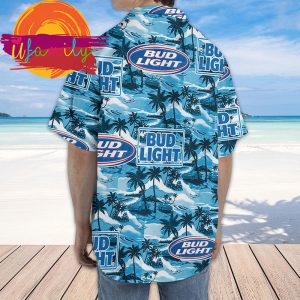 Bud Light Sea Island Pattern Hawaii Shirts 4