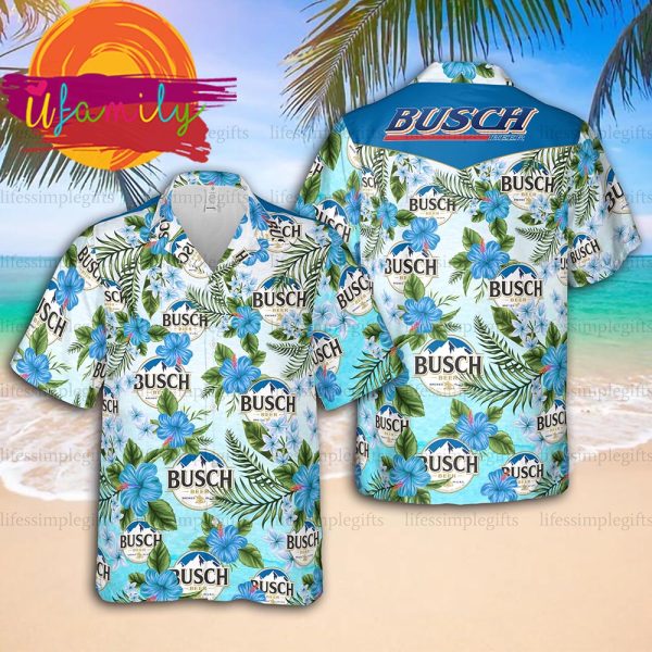 Busch Beer Unisex Hawaii Shirts