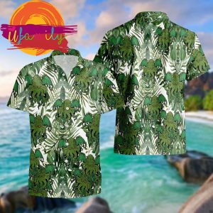 Cthulhu Tropical Hawaii Mens Shirt 1