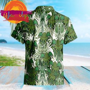 Cthulhu Tropical Hawaii Mens Shirt 3