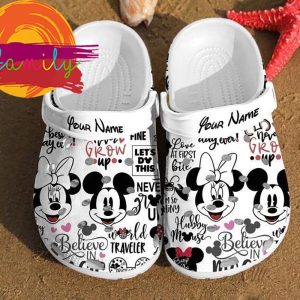 Custom Name Mickey Mouse Crocs