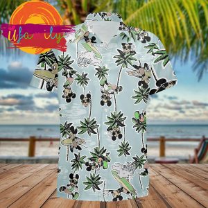 Disney Boys’ Vacation Mickey Funny Hawaiian Shirts