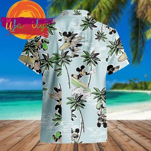 Disney Boys Vacation Mickey Funny Hawaiian Shirts 3